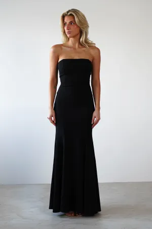 Charla Bodycon Maxi Gown | Black
