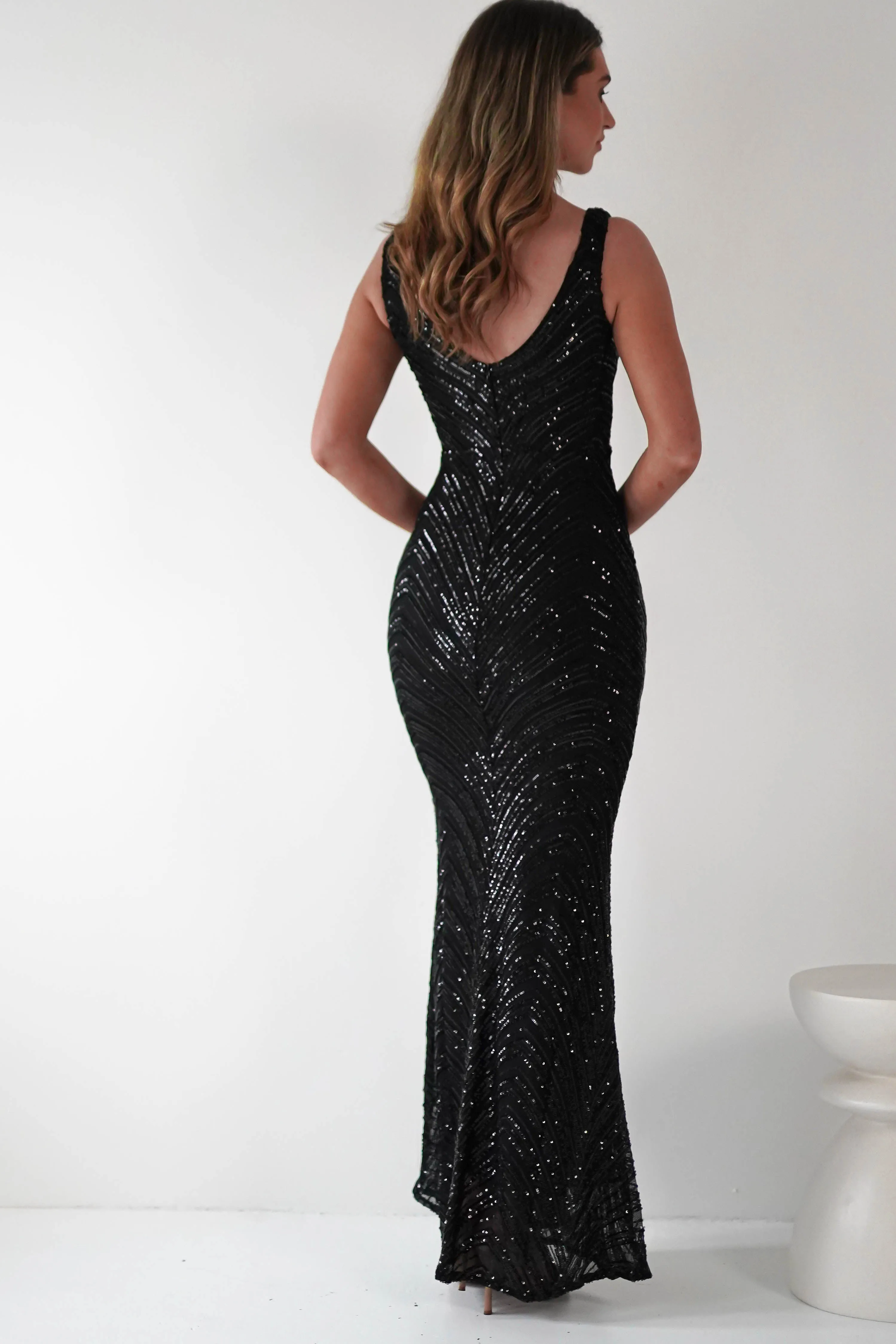 Julietta Sequin Bodycon Maxi Dress  dress,evening dress,graduation dress,party dress,birthday dress,beautiful dress,dress,summer dress,beautiful dressBlack