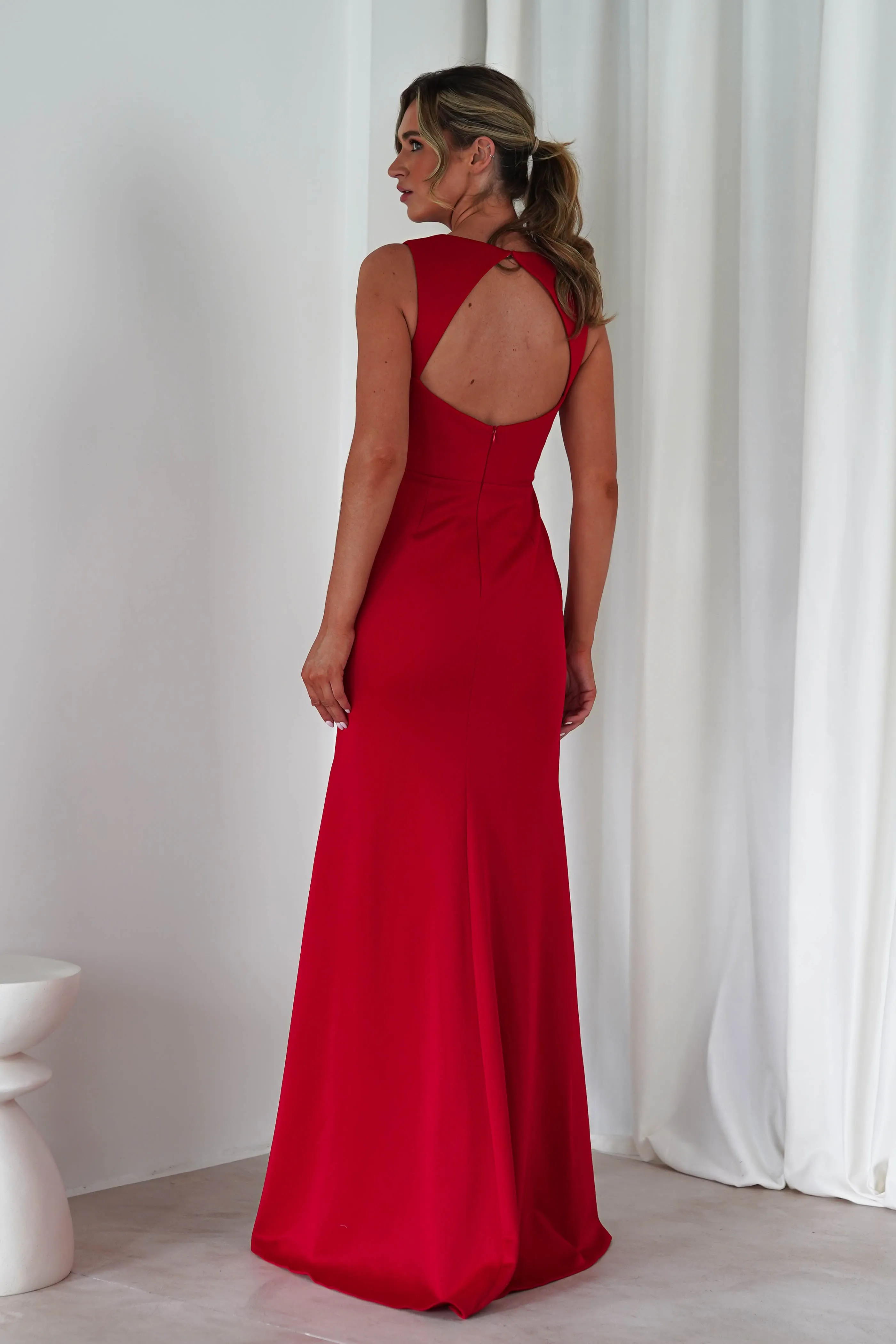 Kleo Bodycon Gown | Red