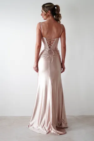 Meaghan Bodycon Gown | Champagne