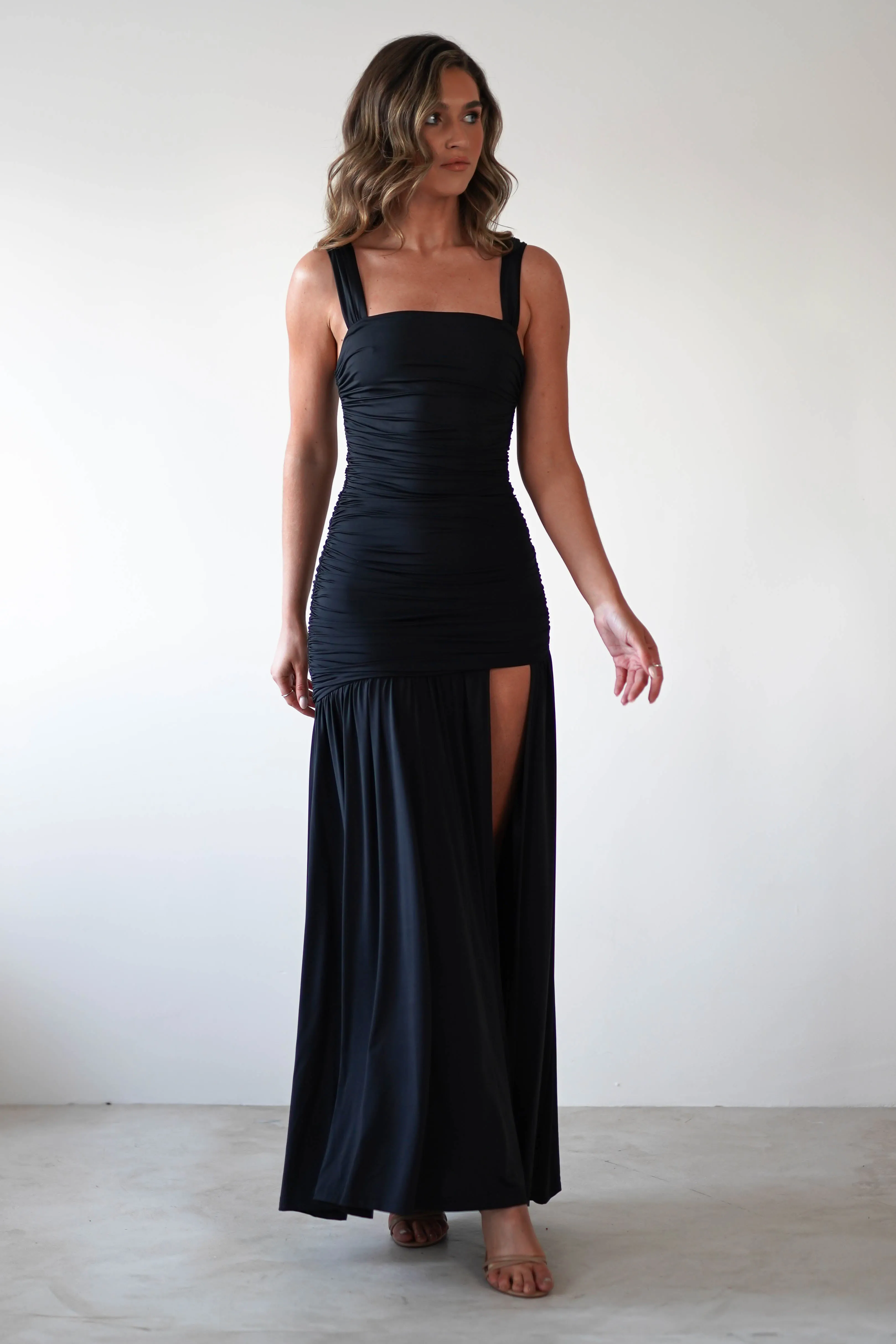 Milla Jersey Bodycon Maxi Dress  dress,evening dress,graduation dress,party dress,birthday dress,beautiful dress,dress,summer dress,beautiful dressBlack