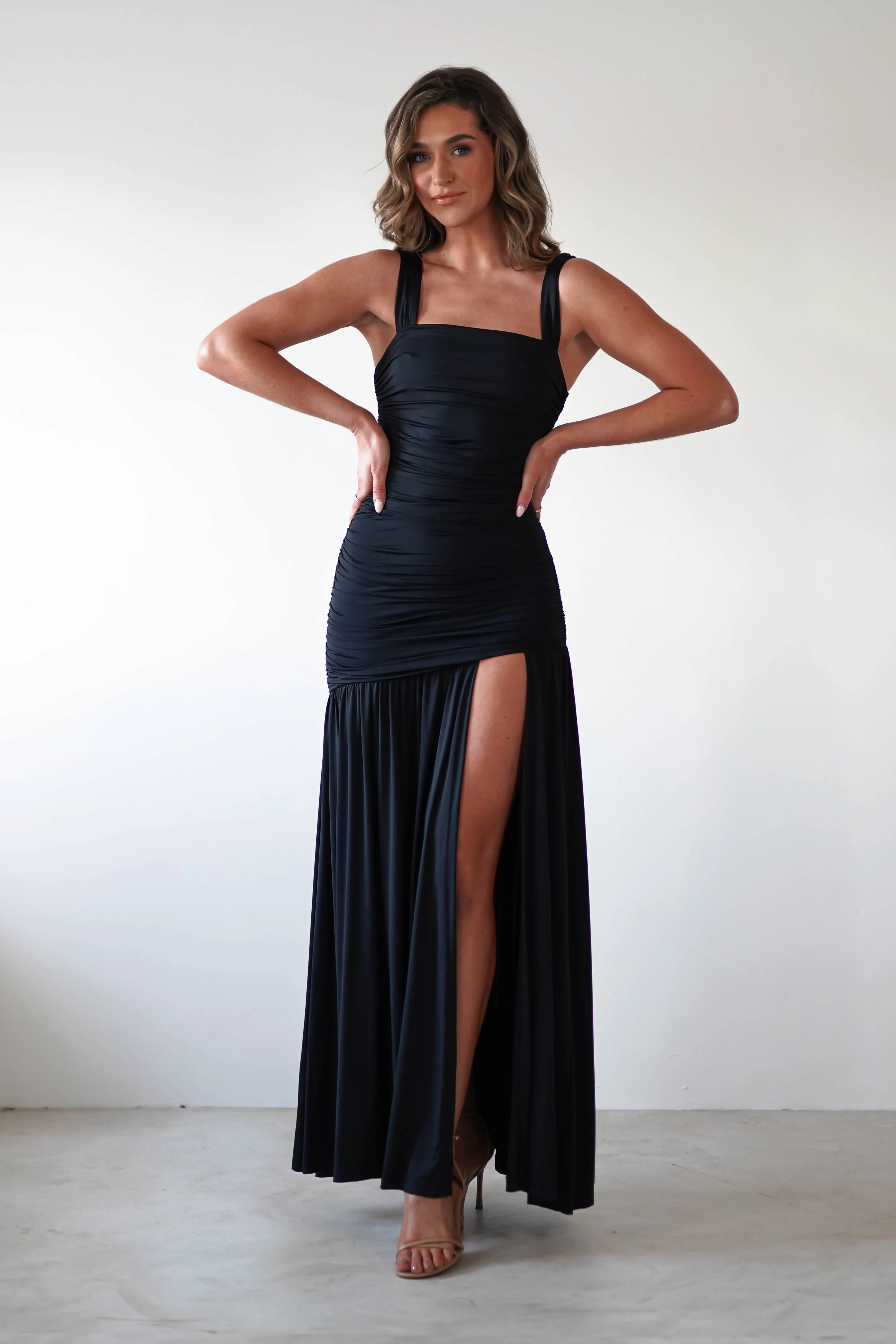 Milla Jersey Bodycon Maxi Dress  dress,evening dress,graduation dress,party dress,birthday dress,beautiful dress,dress,summer dress,beautiful dressBlack