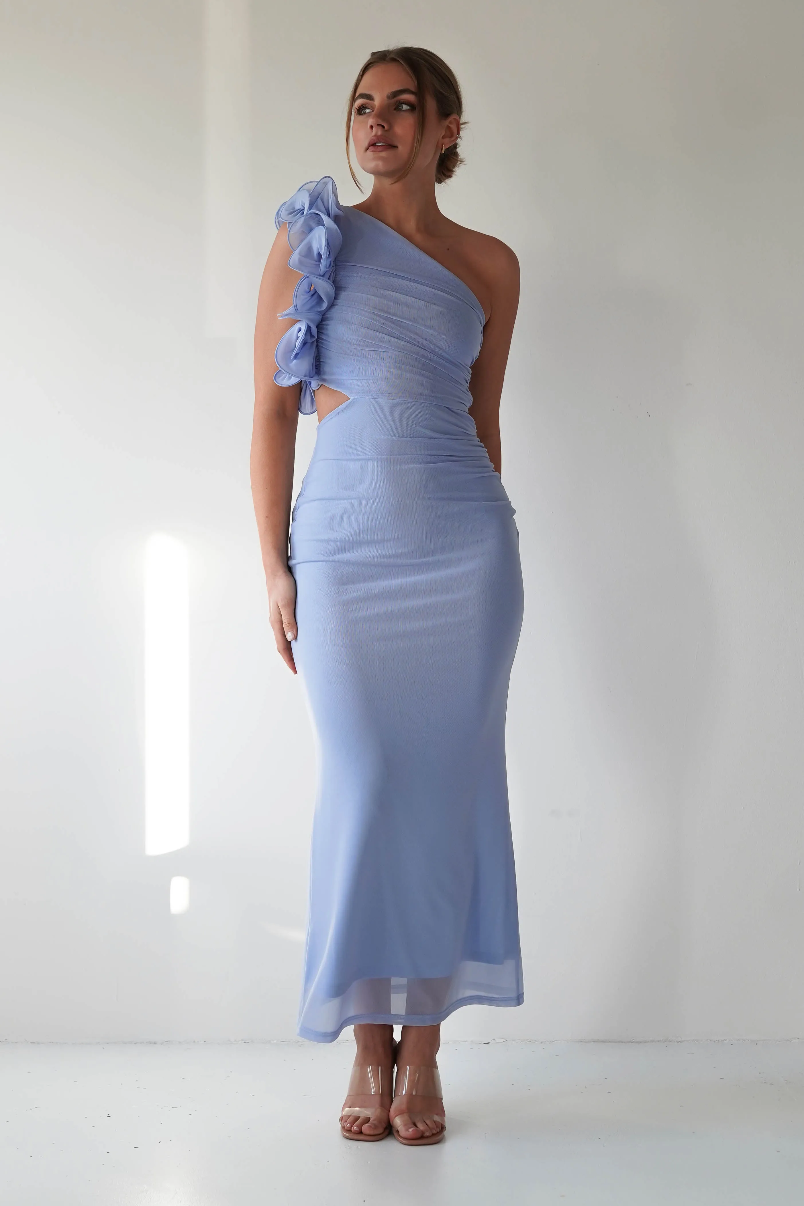 Sydney Bodycon Maxi Dress | Blue