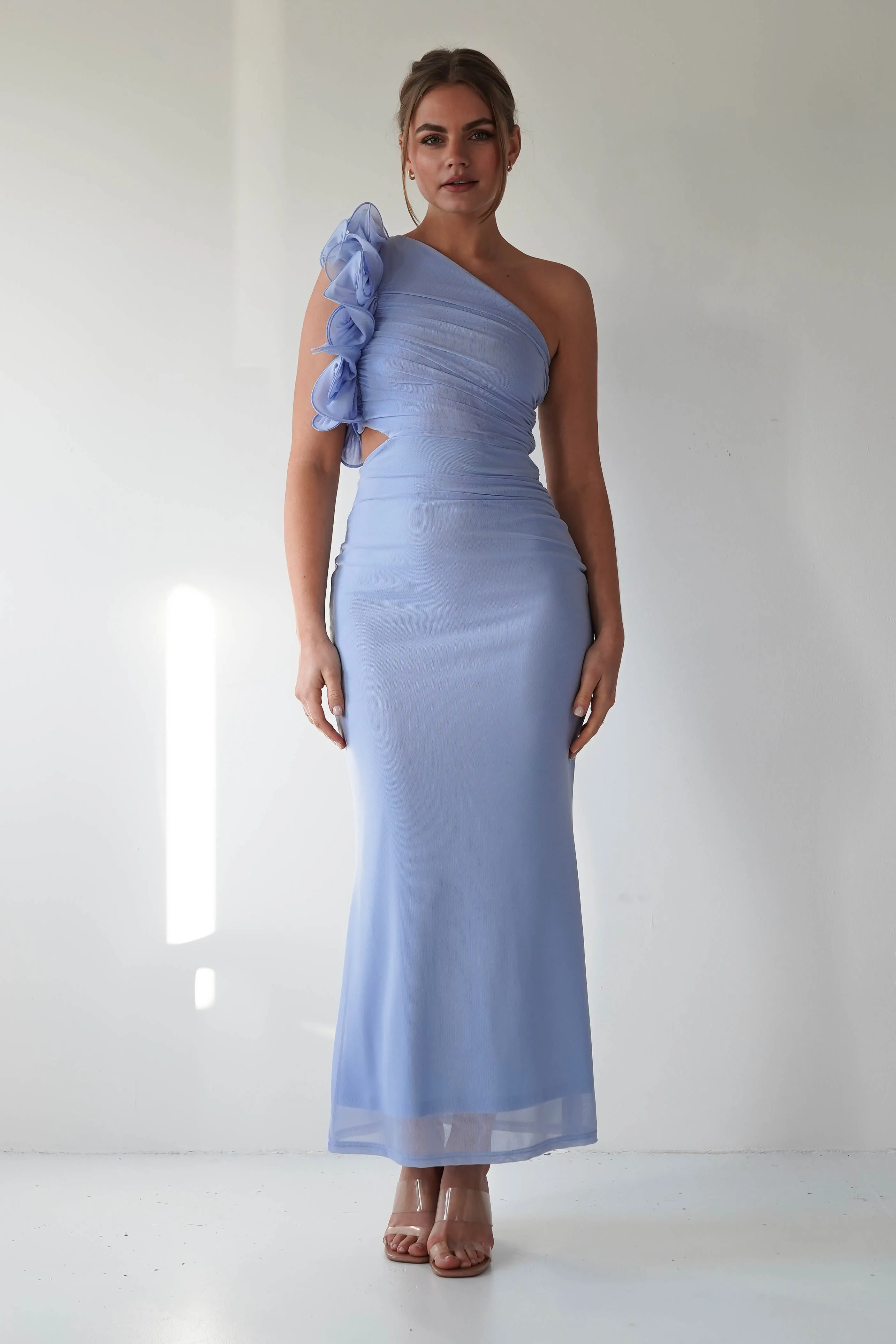Sydney Bodycon Maxi Dress | Blue