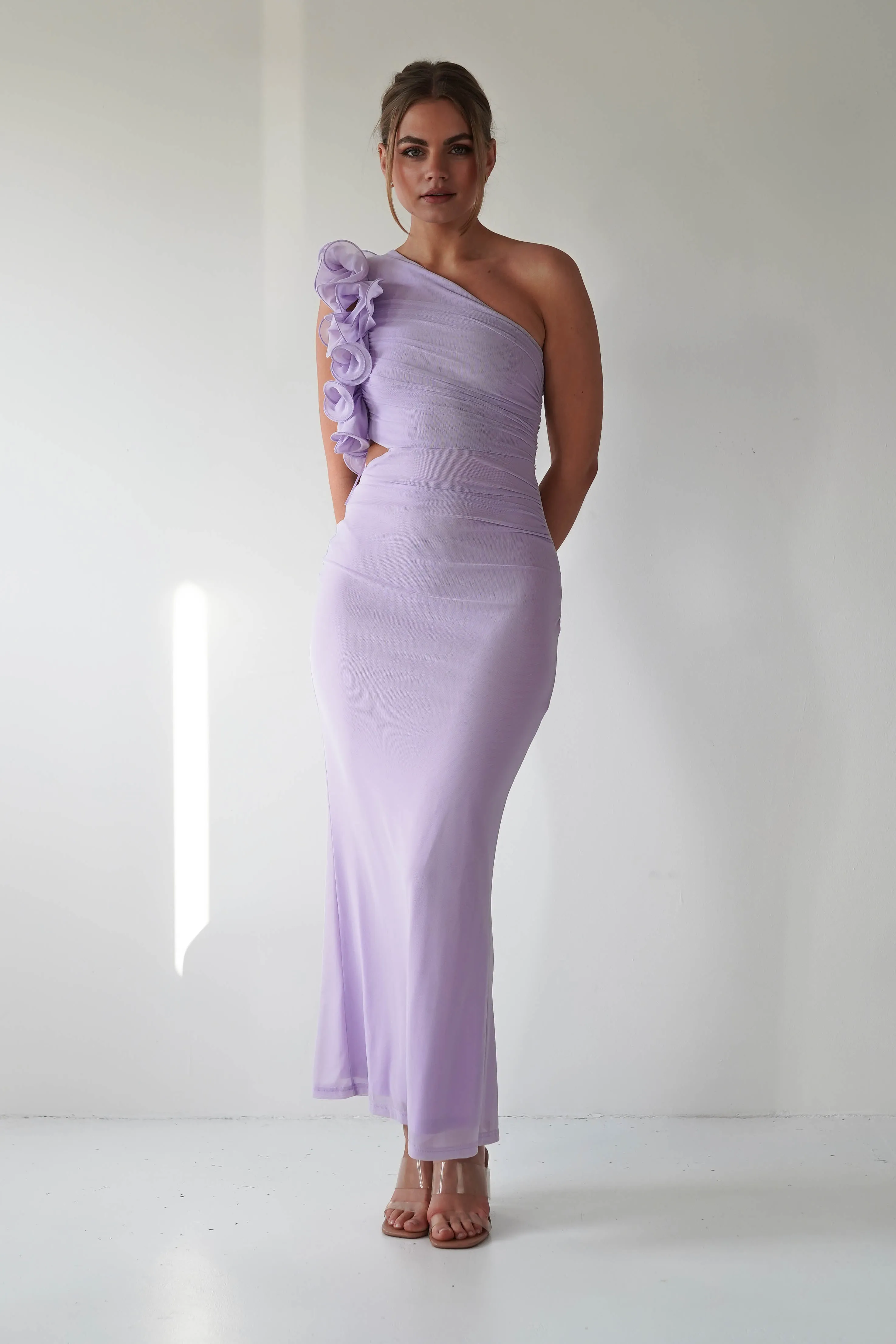Sydney Bodycon Maxi Dress | Lilac